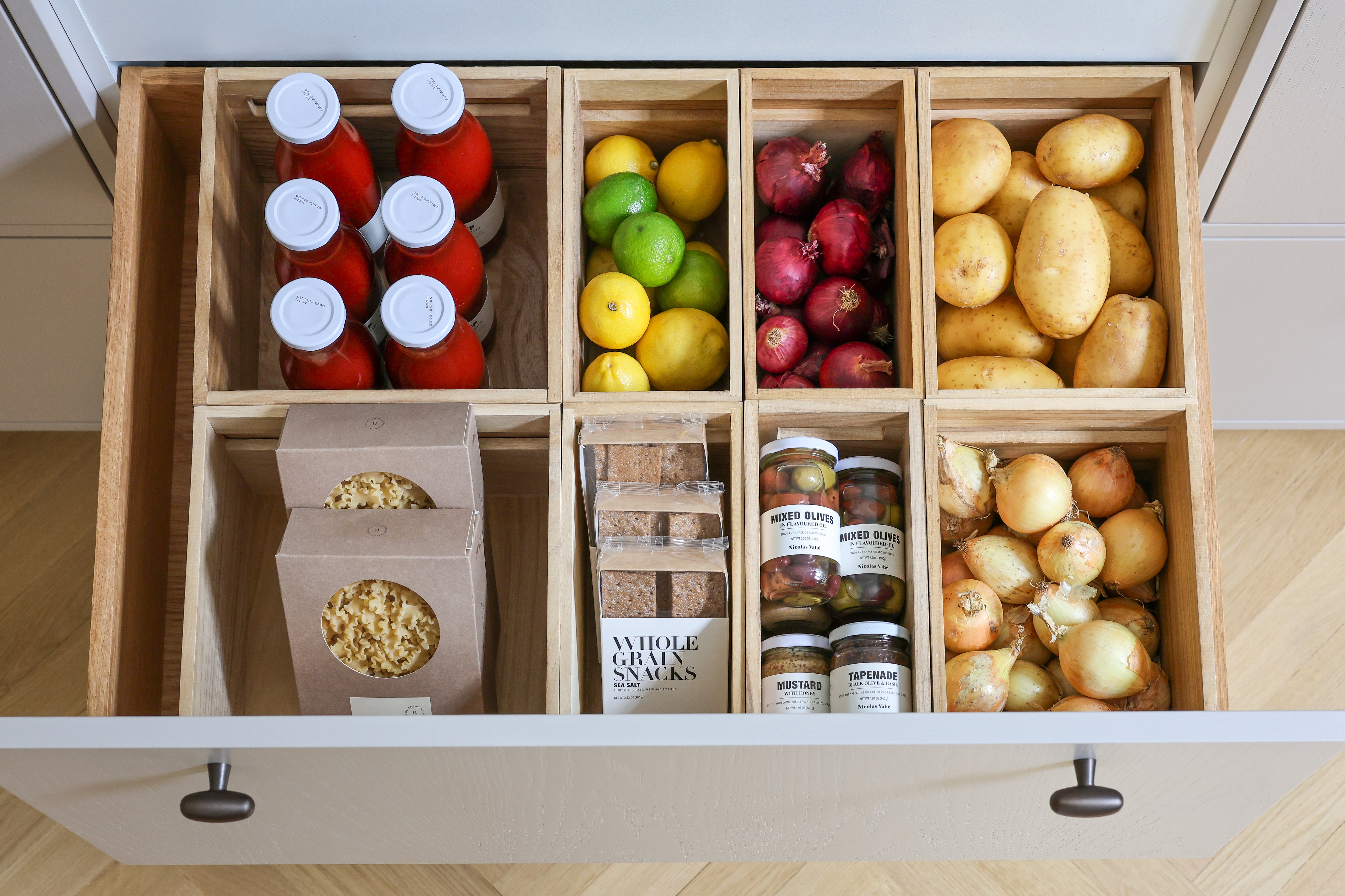 Opbevaring køkkenskuffer - Sådan organiserer du dem i dag