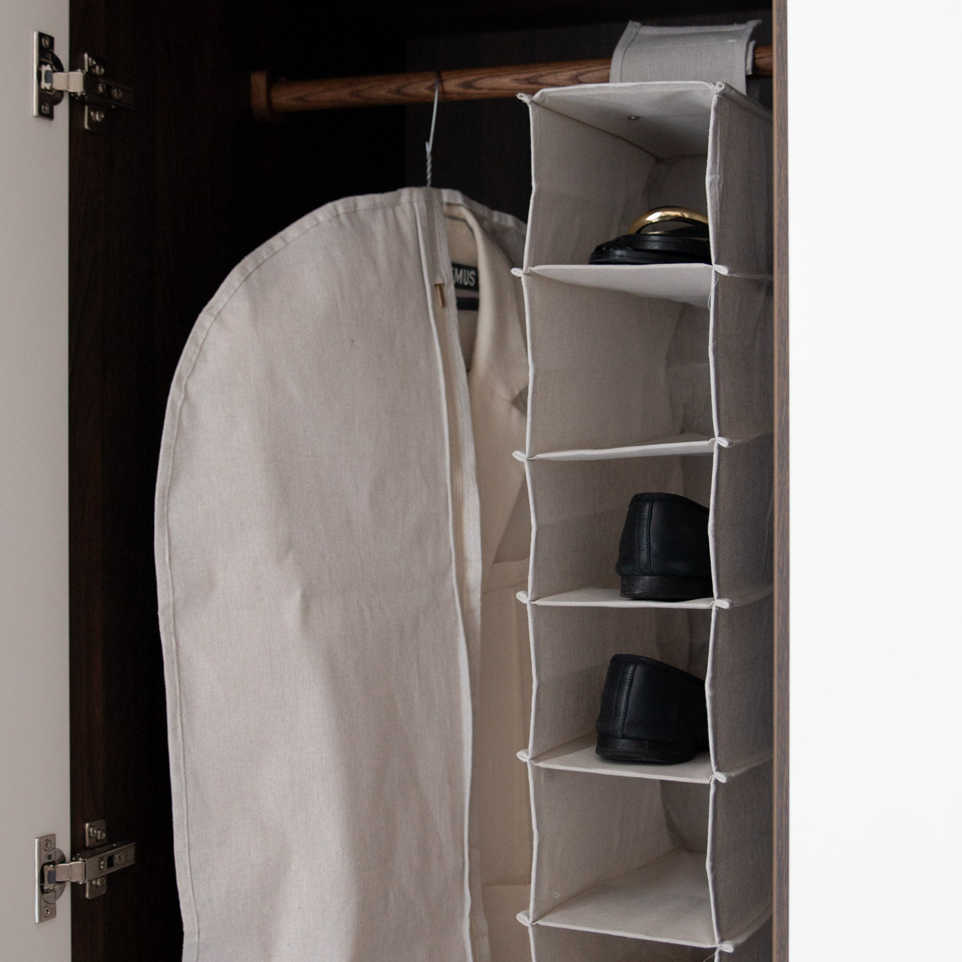 Hanging storage wide - beige