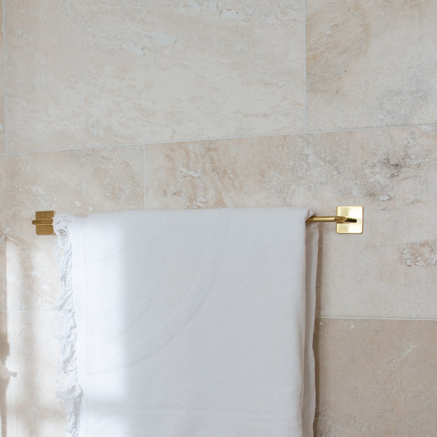 Towel rail - Brass