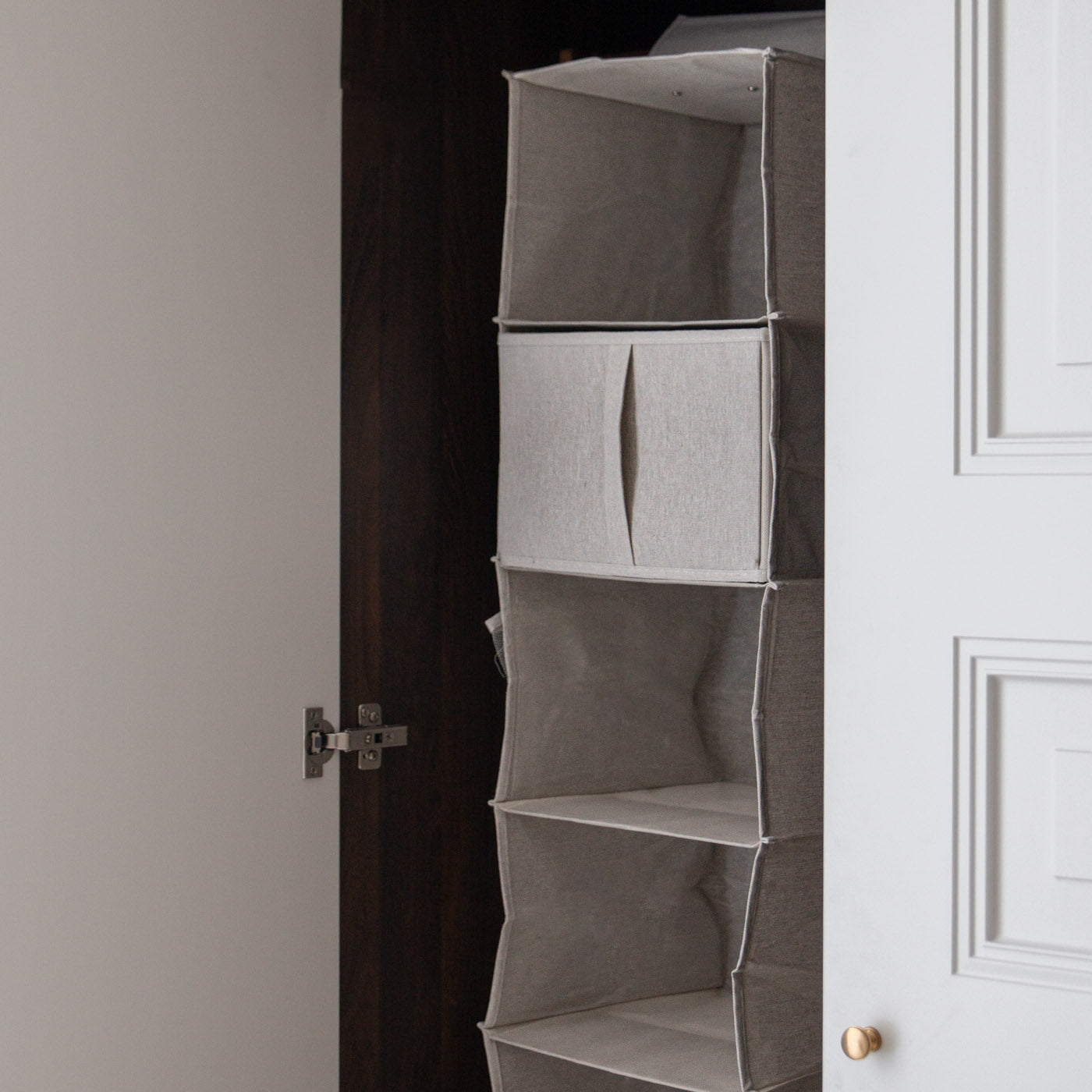 Hanging storage wide - beige