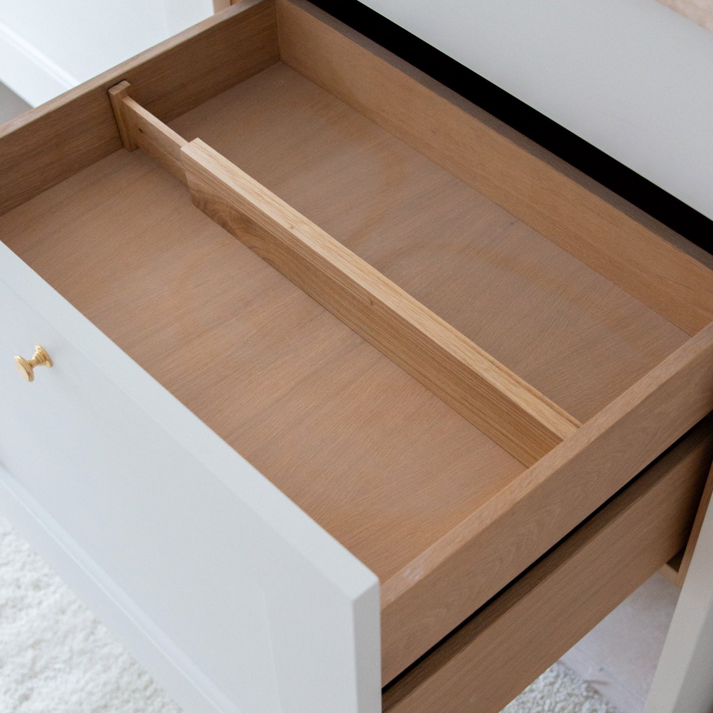 Drawer divider narrow