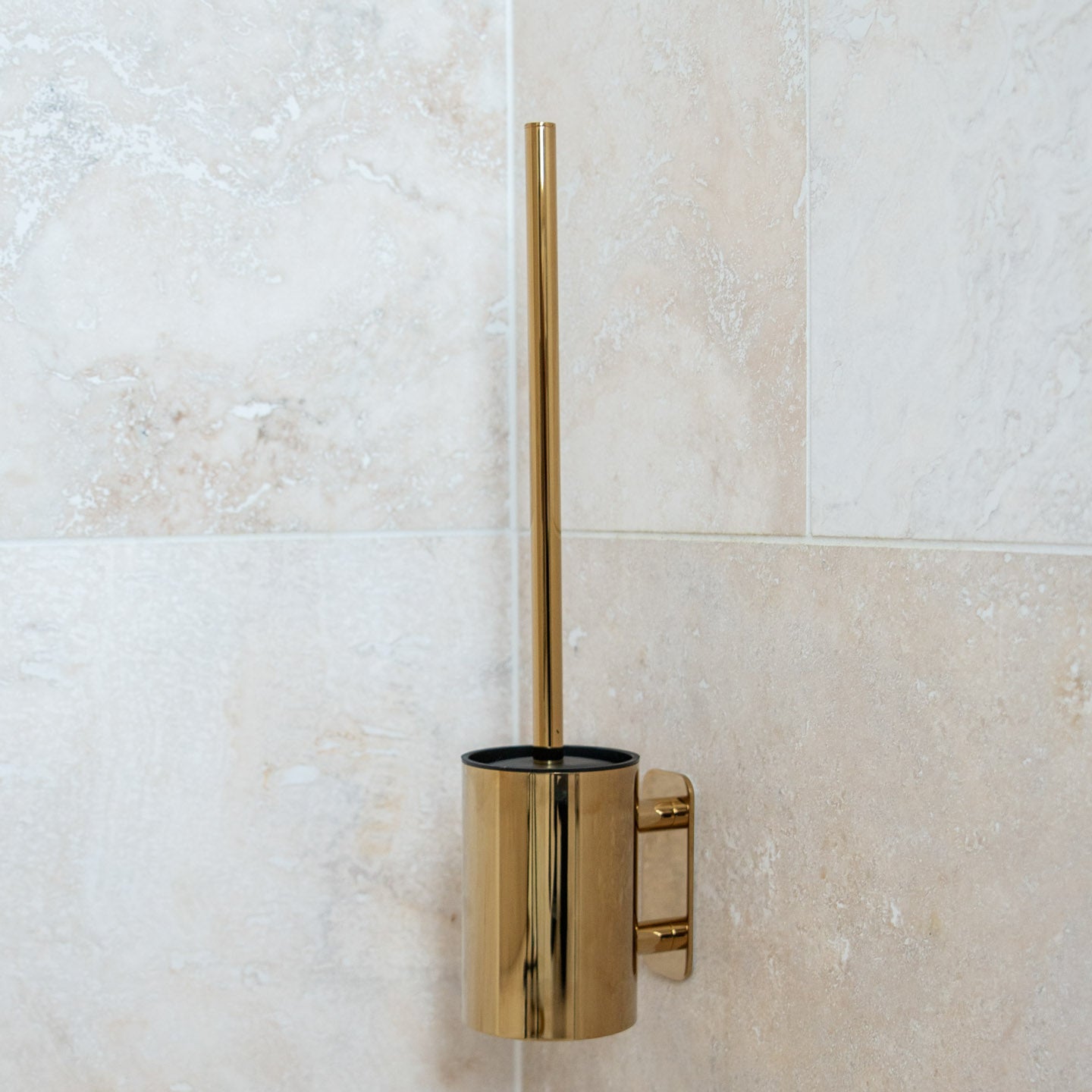 Toilet brush - Brass