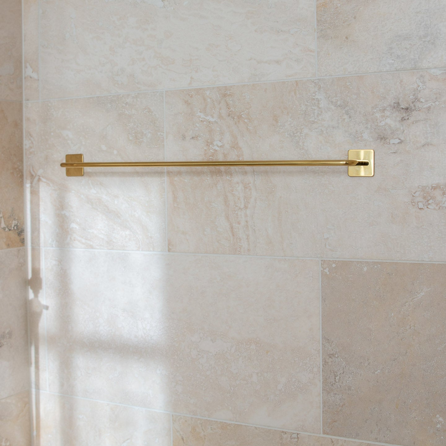 Towel rail - Brass