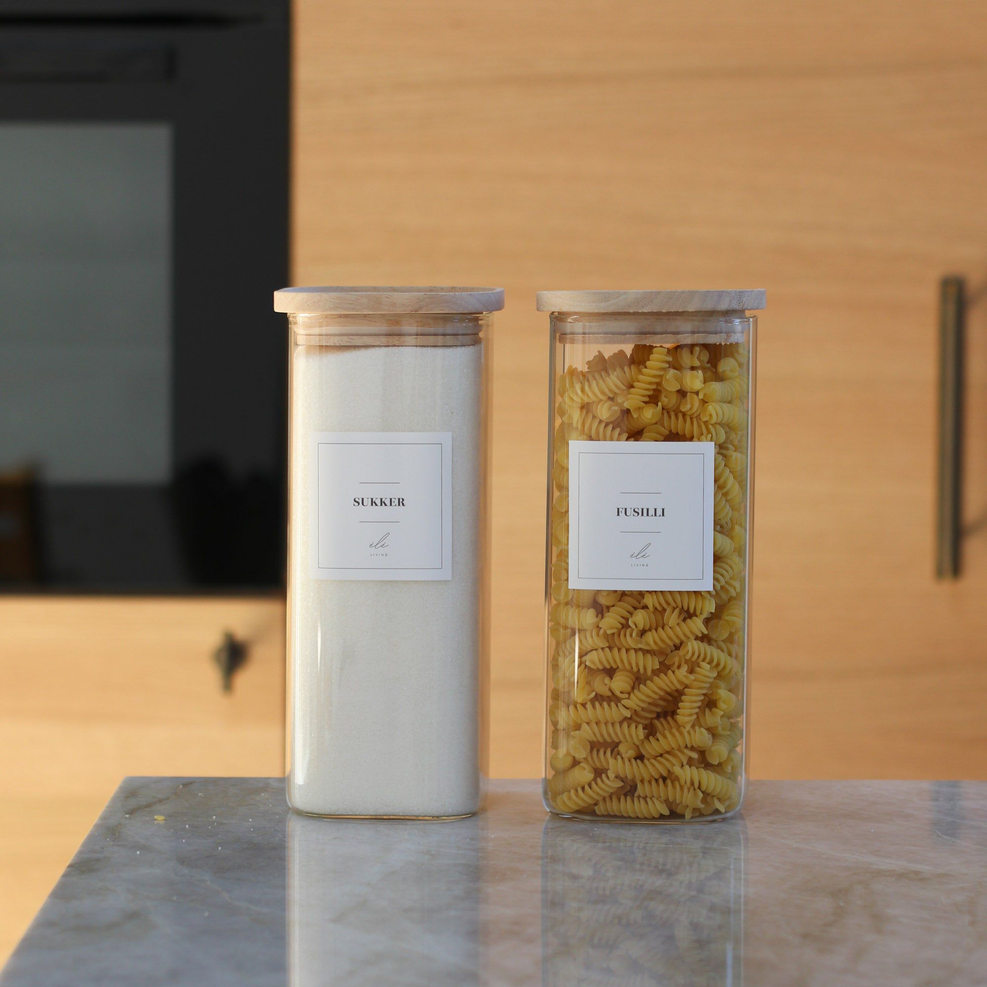 Labels Labels tørvarer design 1 aestetisk ele living