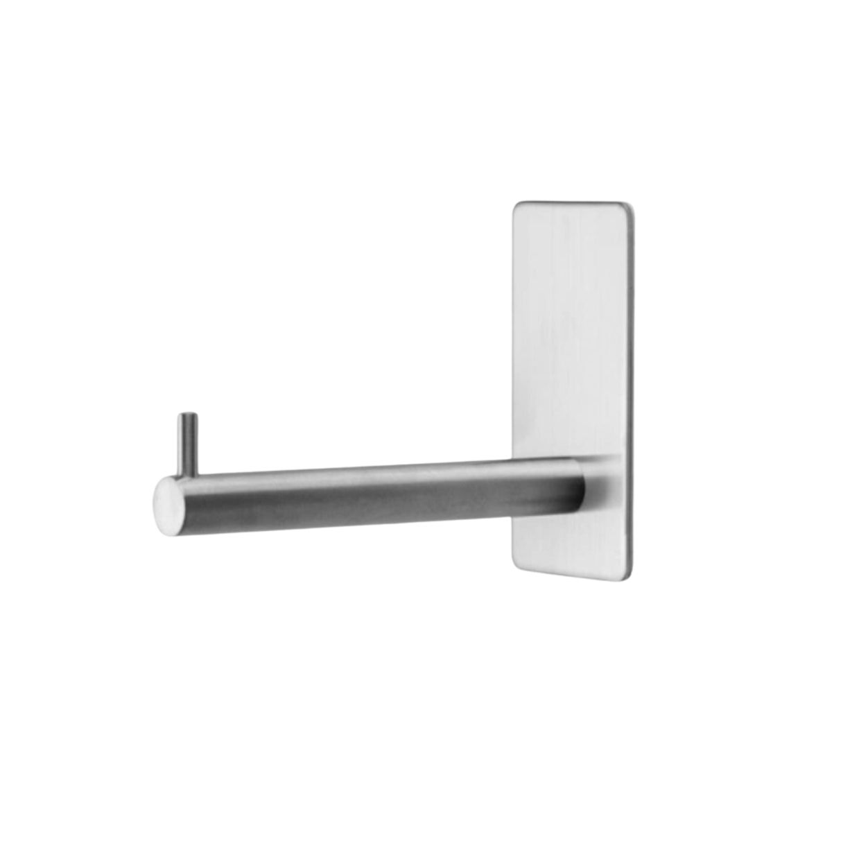 Spare paper holder - Brushed steel