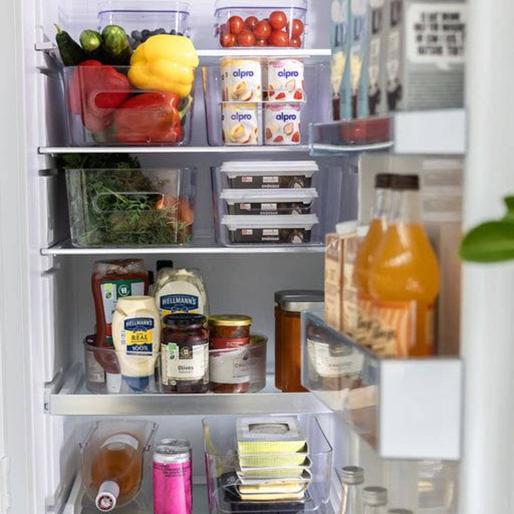 Køleskabskasser - Sådan organiserer du hele køleskabet nemt