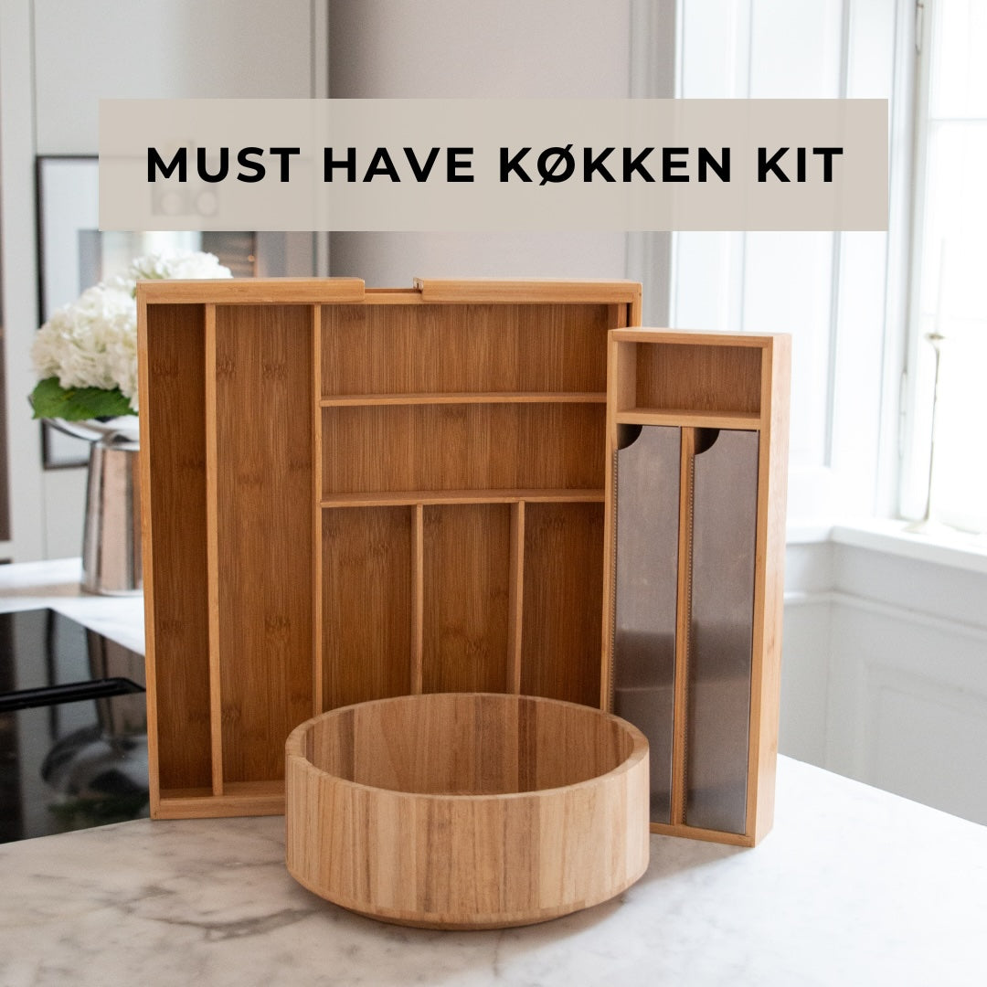 Must have køkken kit - Få styr på køkkenet med 10% rabat