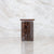 Storage jar with acacia wood lid square 1000 ml