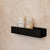 Shower shelf high edge - Matt black