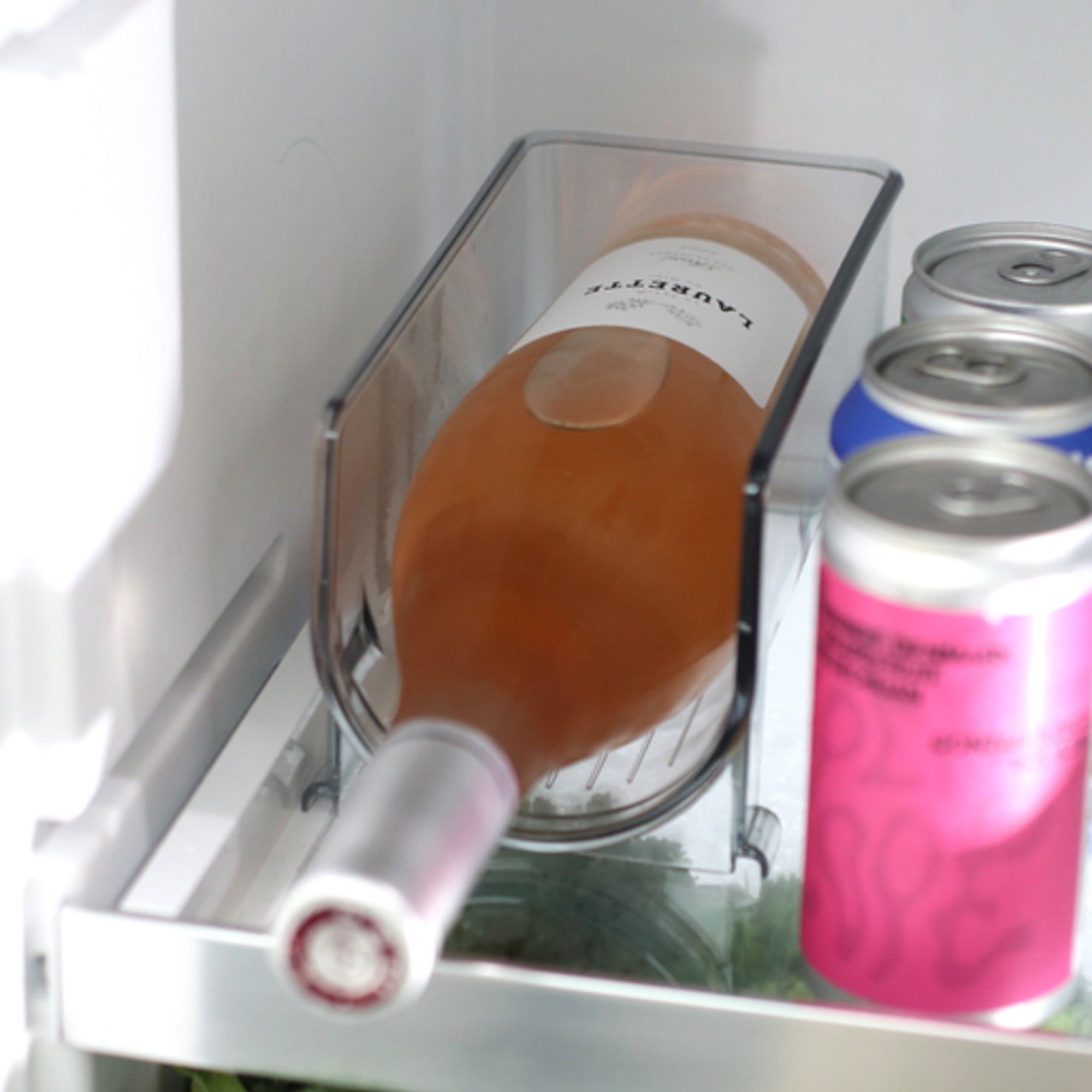 Køleskab Stabelbar vinholder til køleskabet - 1 flaske aestetisk ele living