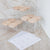 Package solution storage glass square light wooden lid