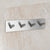 Towel hook 4 Hooks - Brushed Steel