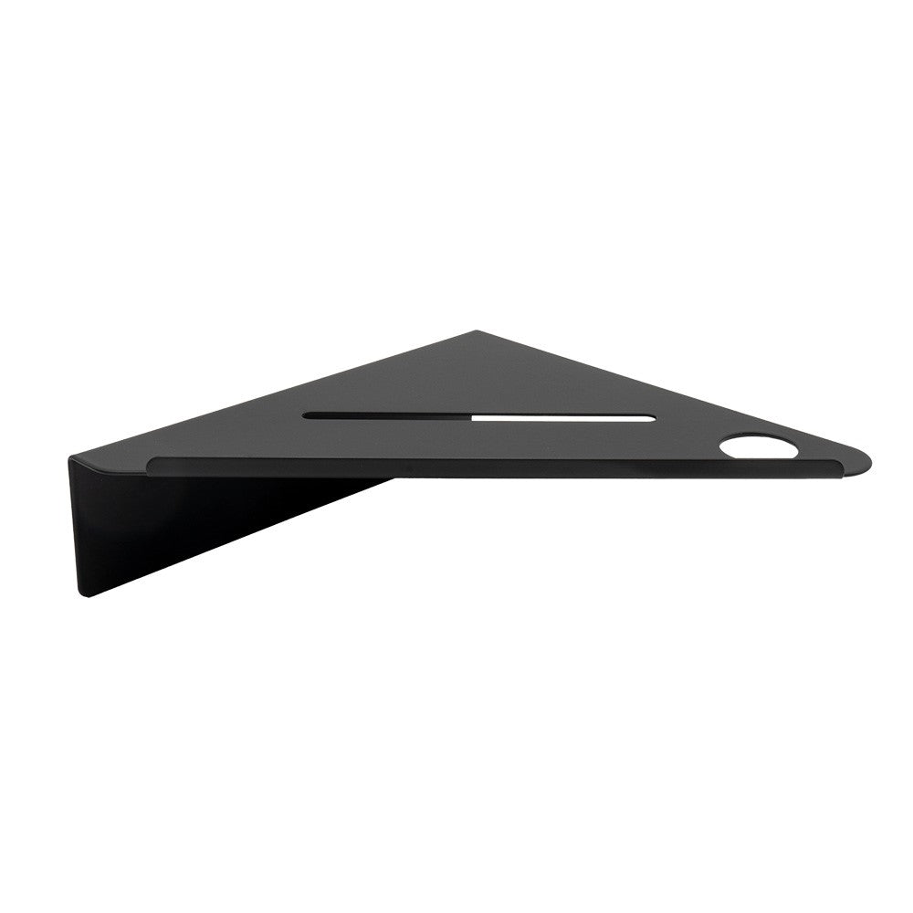 Corner Shower Shelf - Matt Black