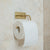 Toilet roll holder - Brass