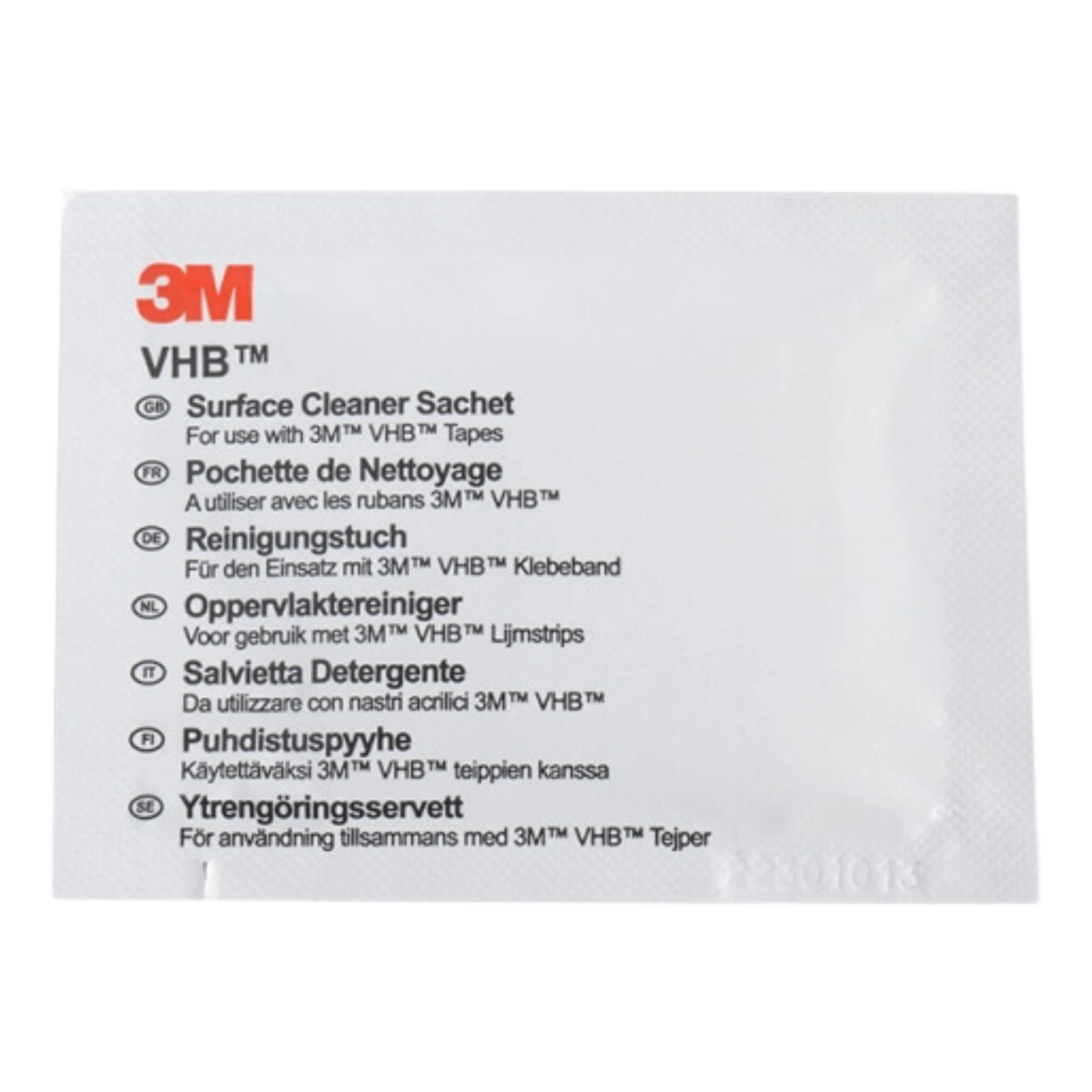 Monteringskit med 3M renseservietter