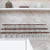 Large package storage glass acacia wood lid