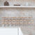 Large package solution storage jars square light wooden lid