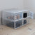 Package solution - 4 pcs. stackable shoe boxes - Small