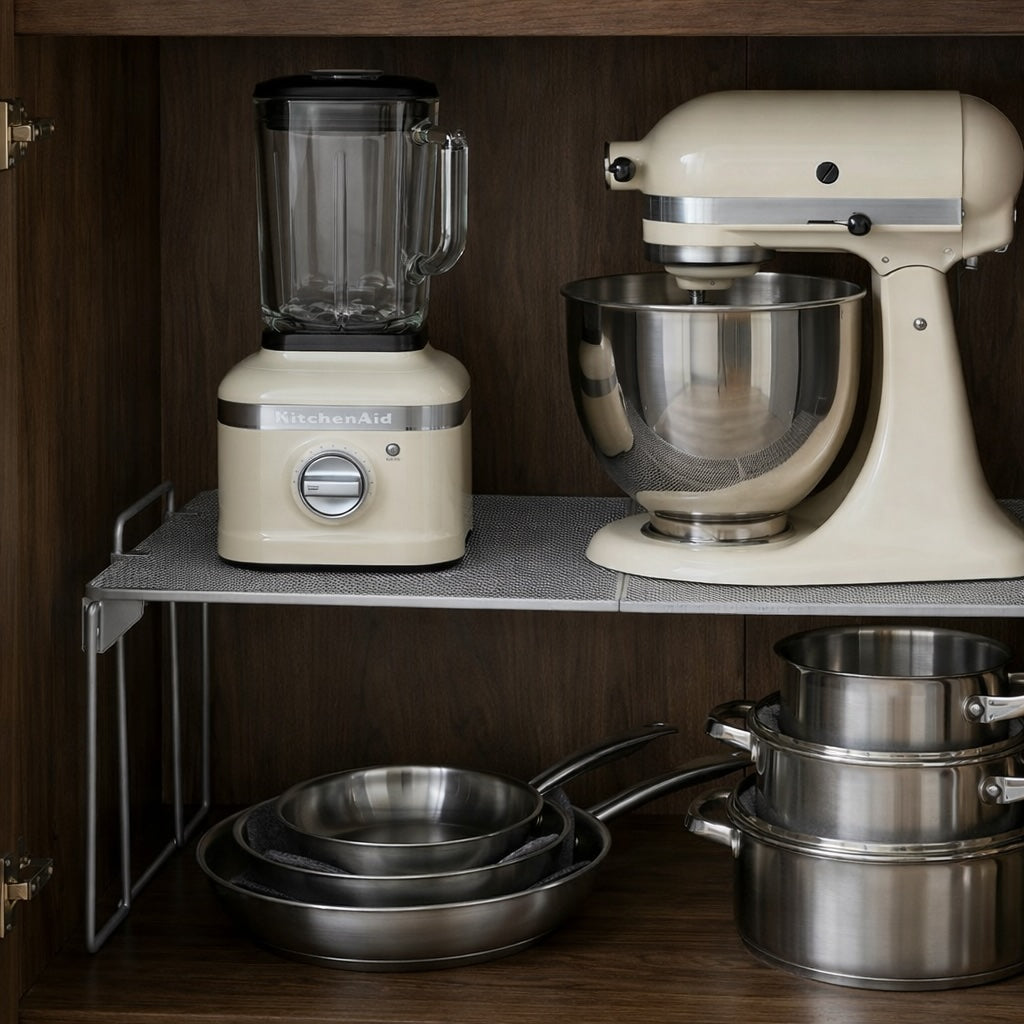 organizer i metal til køkken