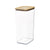 Storage bucket with wooden lid 4.4 L