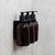 Triple dispenser holder - Matt black